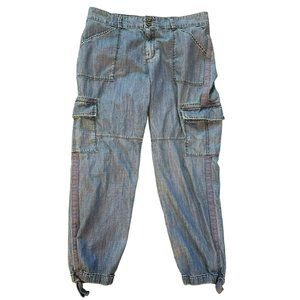 Tommy Hilfiger Cargo Cheslea Jean Pants Size 10